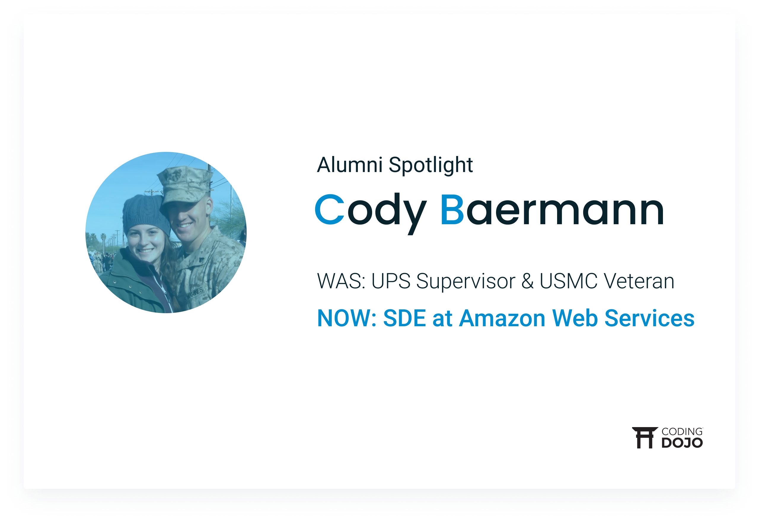 Coding Dojo Alumni Success | Cody Baermann